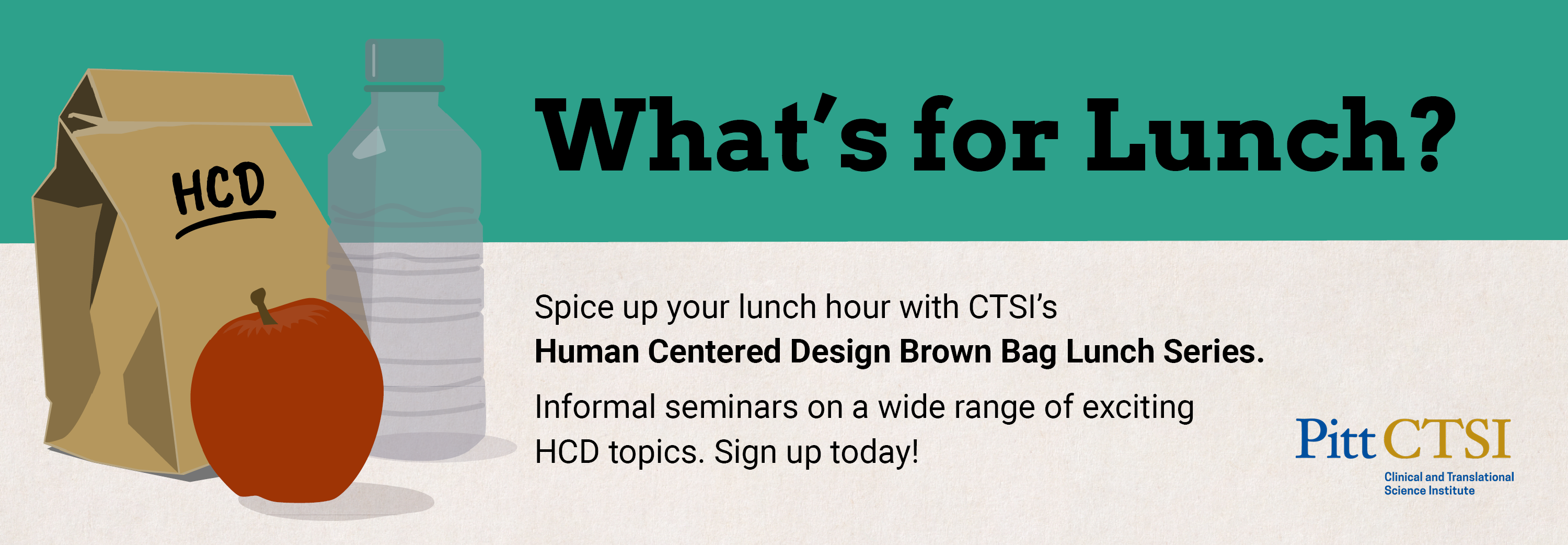 HCD Brown Bag Signage Season 2 banner