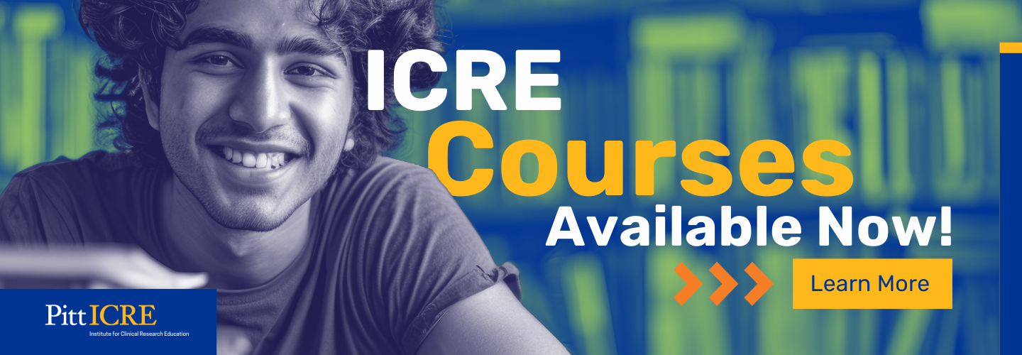 ICRE Courses Now Available. View Schedules.